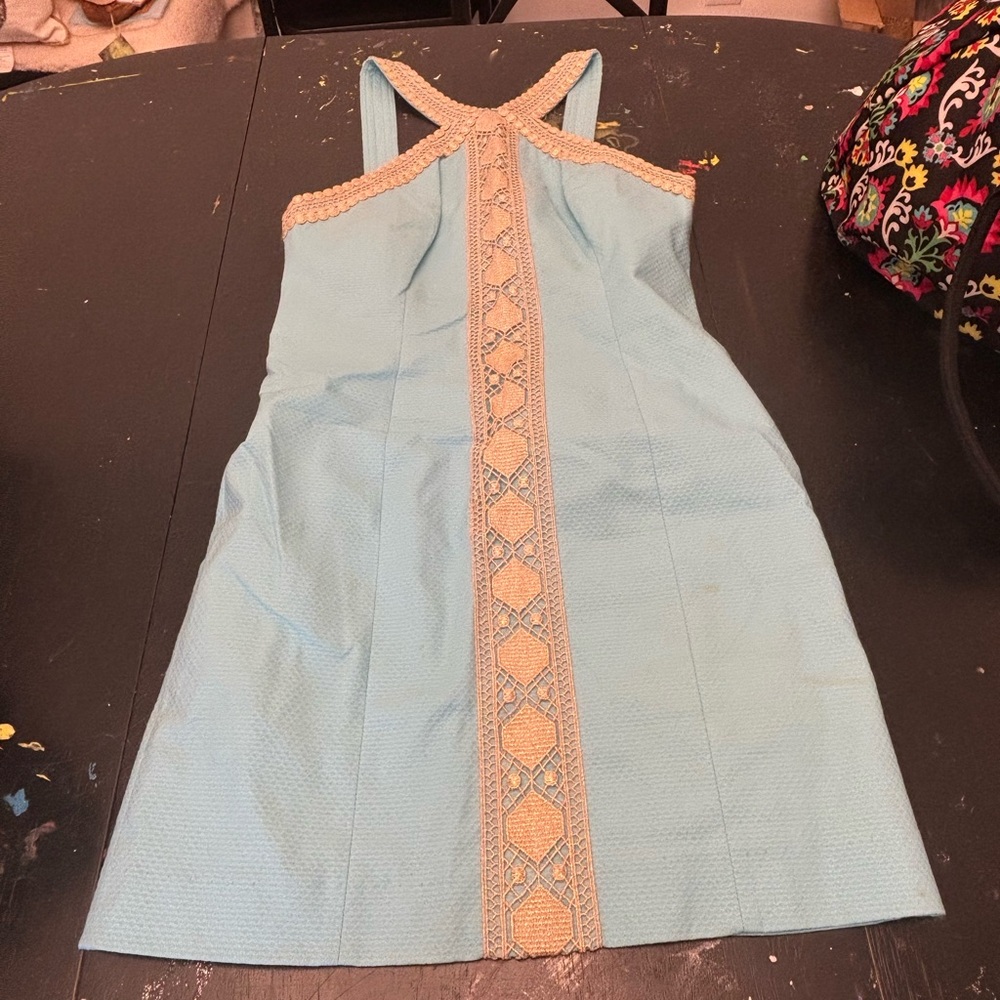 Lilly Pulitzer Pool Blue Size 2 Dress